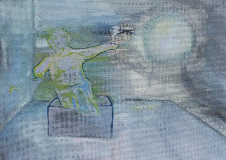 Kooperation — Kooperation, Öl auf Leinwand